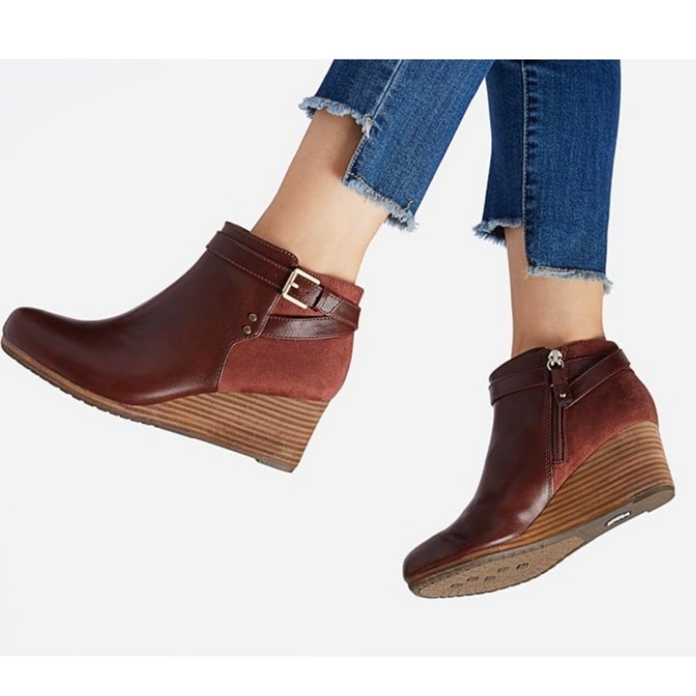 Dr. Scholl's Brown Ankle Boots